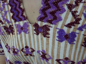 画像4: ミステコ族の手織りウィピル・希少・ビンテージ