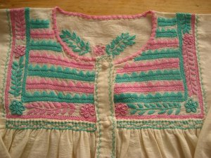 画像4: メキシコ刺繍チアパスのロココ刺繍ブラウス長袖