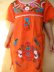 画像3: ベビー用刺繍ワンピース・オレンジ2〜3歳用 (3)