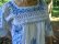 画像3: メキシコ刺繍サン・アントニーノ刺繍ブラウス長袖・ブルー刺繍ドロンワーク (3)