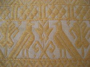 画像4: メキシコ刺繍・ナワ族の鳥刺繍クッションカバー・４カラー