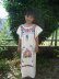 画像1: ベビー用メキシコ刺繍ワンピース5〜6歳用マンタ (1)
