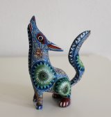 メキシコオアハカ木彫り雑貨アレブリヘ・コヨーテ