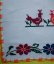 画像2: メキシコ刺繍・マサテコ族の刺繍クロス・花と小鳥 (2)