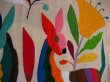 画像2: オトミ族の鹿花カラフルクッションカバー