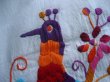 画像5: 再入荷☆メキシコ刺繍・マサテコ族の孔雀と花刺繍のワンピース