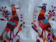 画像4: 再入荷☆メキシコ刺繍・マサテコ族の孔雀と花刺繍のワンピース