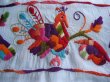 画像6: 再入荷☆メキシコ刺繍・マサテコ族の孔雀と花刺繍のワンピース