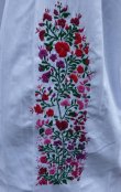 画像5: メキシコ刺繍サン・アントニーノ刺繍ワンピース・ホワイト