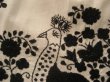 画像6: メキシコ刺繍花の刺繍ワンピース・マンタ・黒刺繍