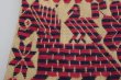 画像4: オトミ族の毛糸刺繍ショルダーバック(S)レッド