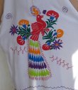 画像4: メキシコ刺繍マサテコ族の鳥刺繍ウィピル(ワンピース)