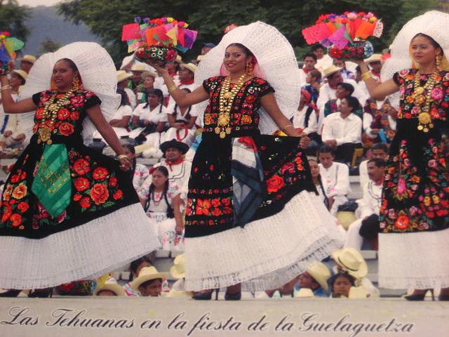 メキシコ民族衣装ポストカード テワナ
