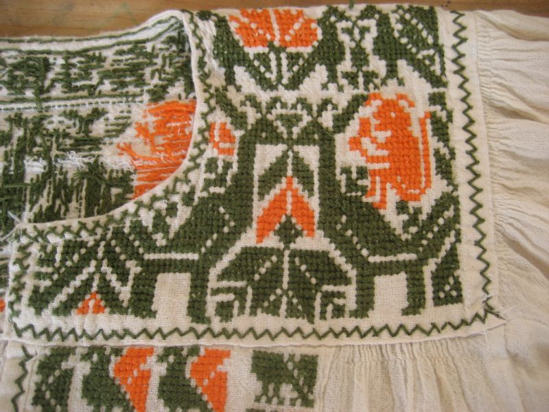画像: 再入荷☆メキシコ刺繍・サポテコ族の鳥刺繍ブラウス・レアデザイン