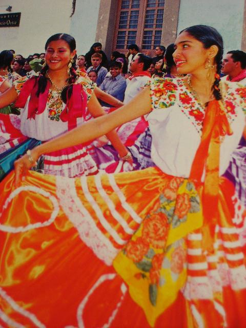 画像: メキシコ民族衣装ポストカード・ピノテパ