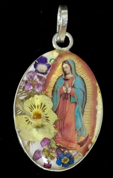 画像: メキシコ聖母グアダルーペのペンダントヘッド